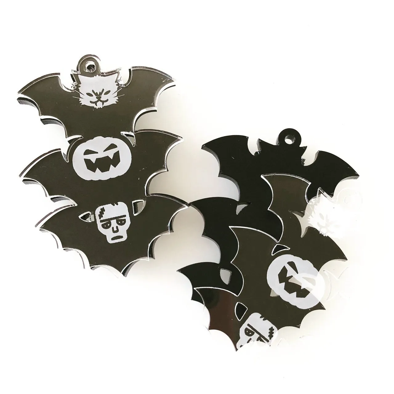 © Peekaboo Bat Attack Stacker - 2 pair Set