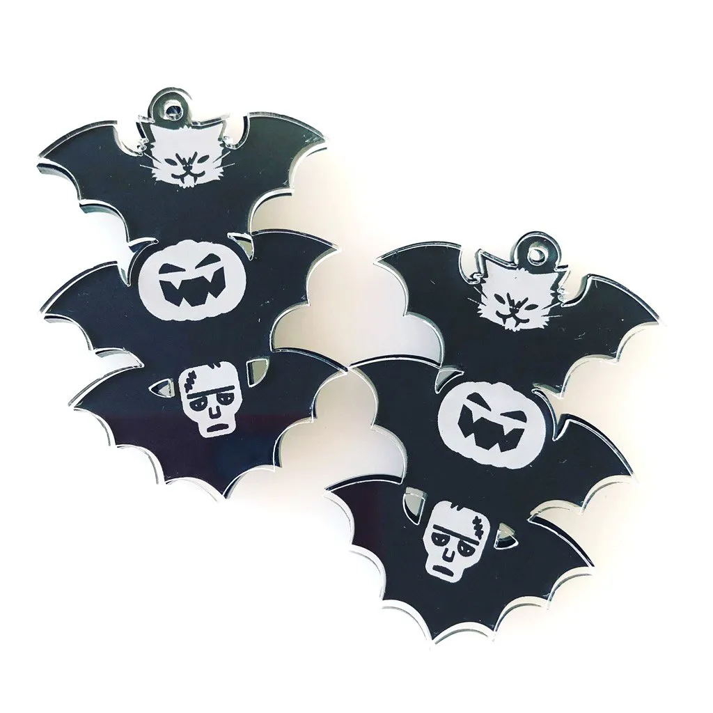 © Peekaboo Bat Attack Stacker - 2 pair Set
