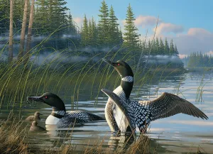 1000pc Puzzle Cobble Hill Common Loons