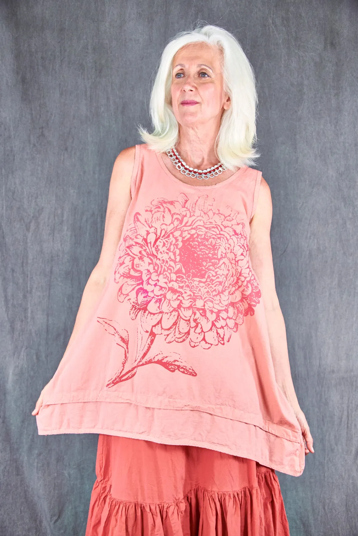 1599 Garden Tiered Tank Guava-P