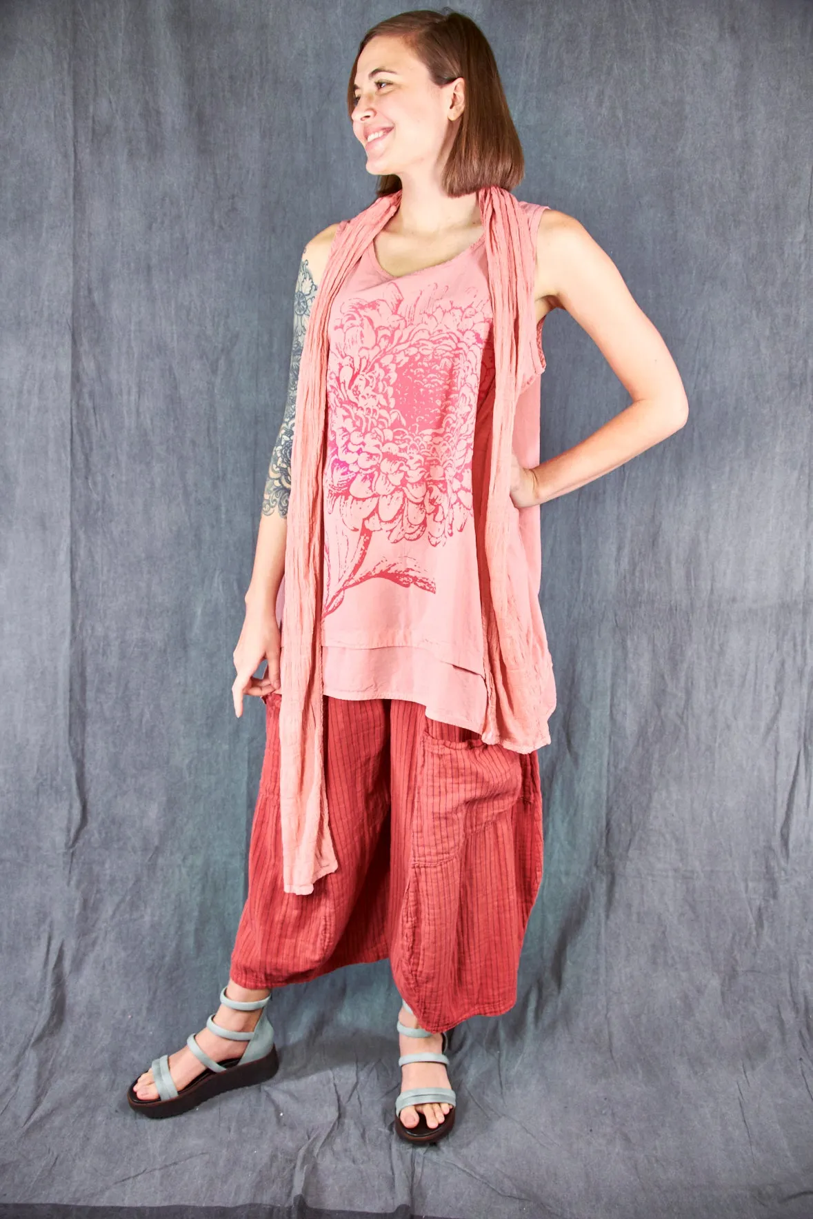 1599 Garden Tiered Tank Guava-P
