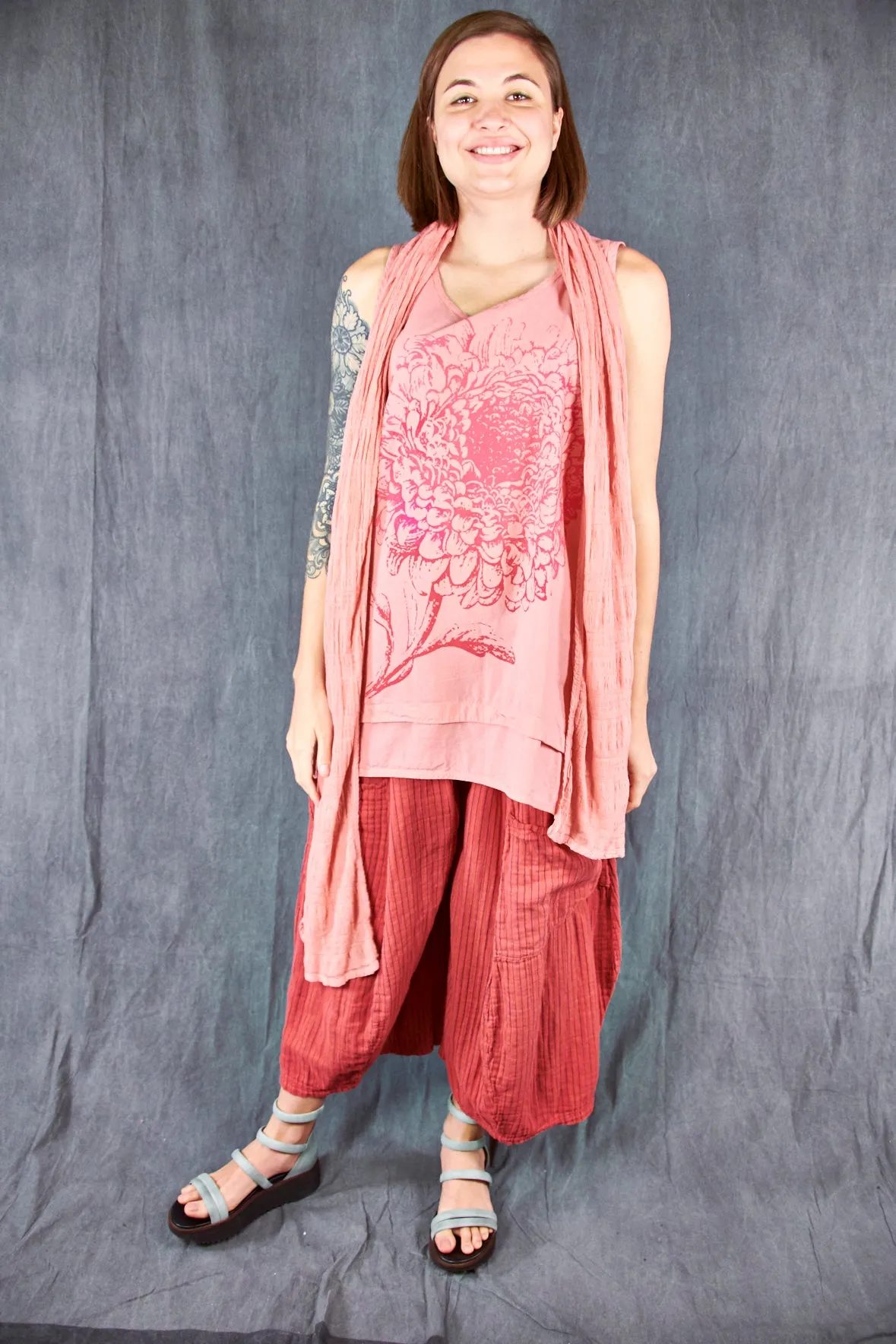 1599 Garden Tiered Tank Guava-P