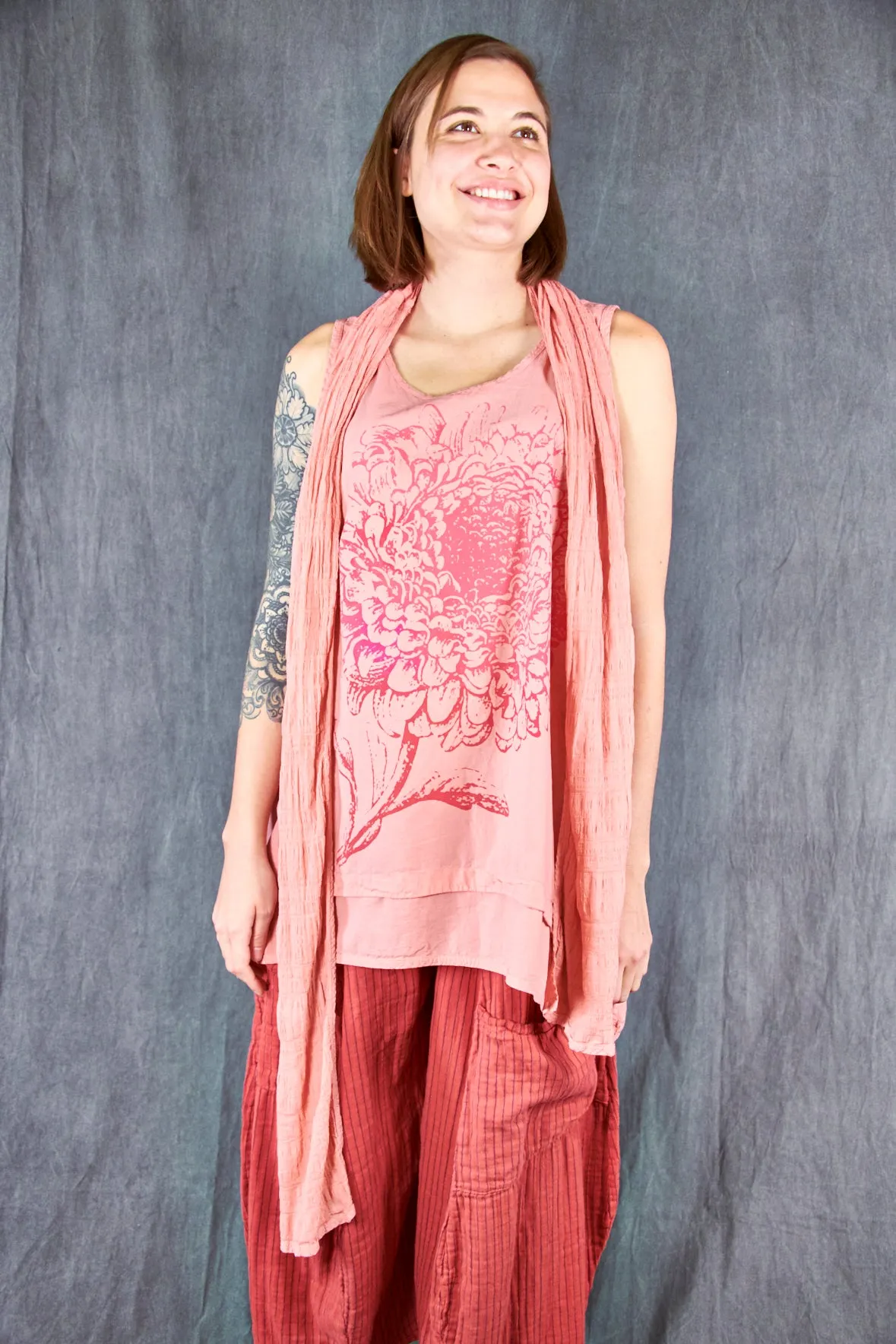 1599 Garden Tiered Tank Guava-P