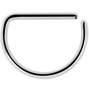 16 Gauge 1/2 Classic Annealed 316L Stainless Steel Ring