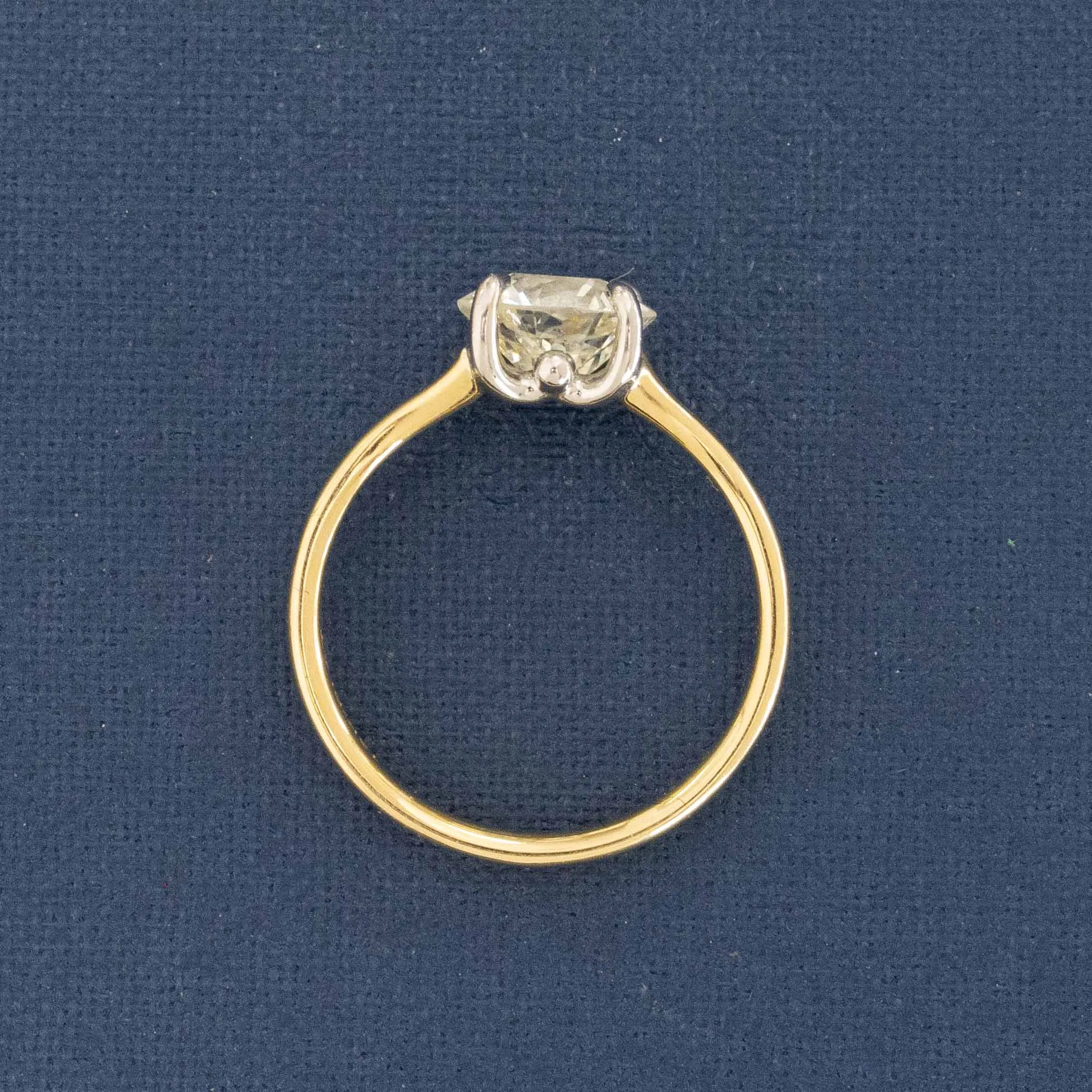 1.63ct Old European Cut Diamond Solitaire