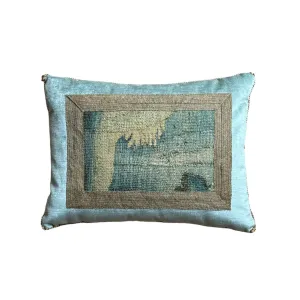 17th Century Flemish Tapestry Fragment (#T031524 | 12 x 16")