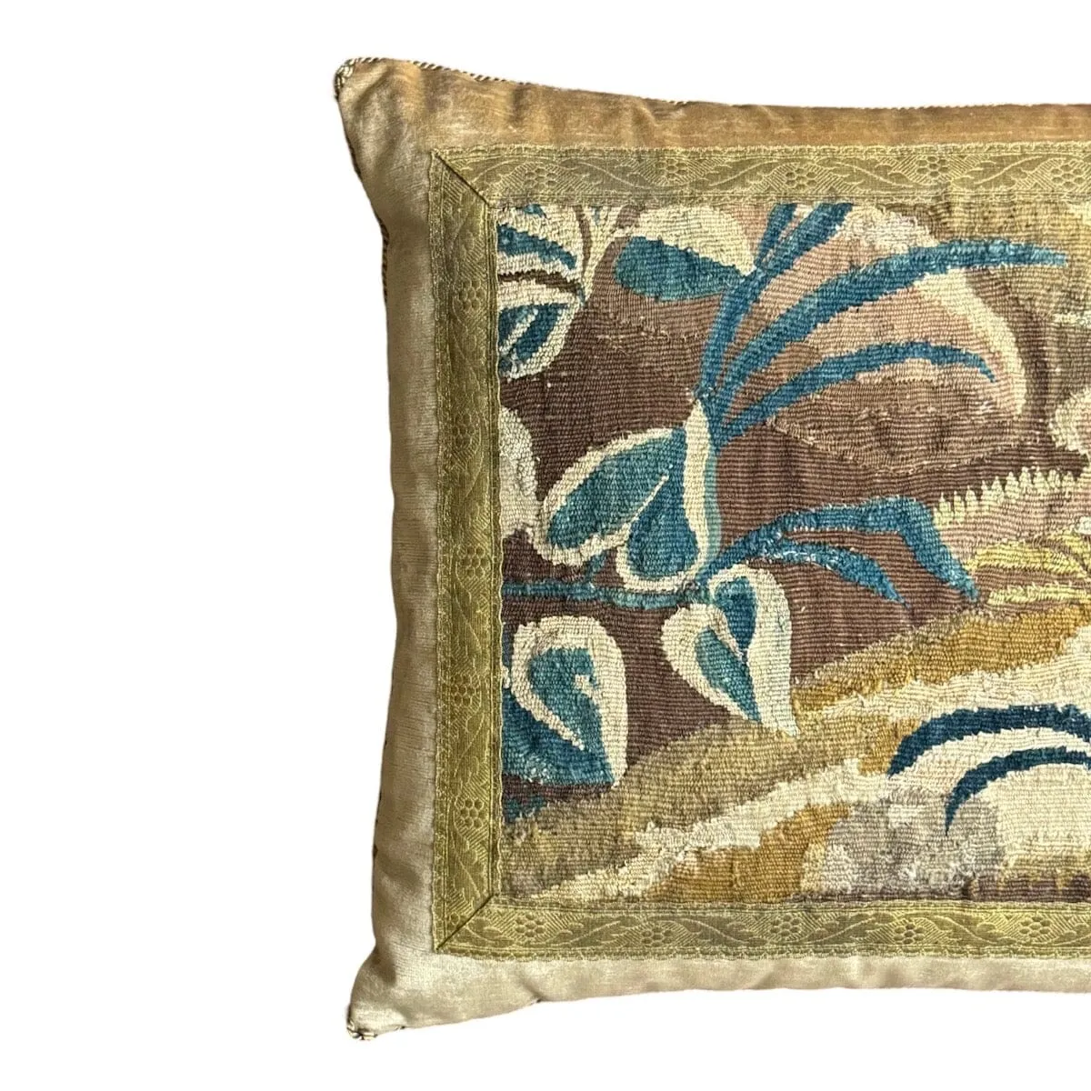 18th C. Tapestry Fragment (#T101523 | 18 1/2 x 20 1/2")