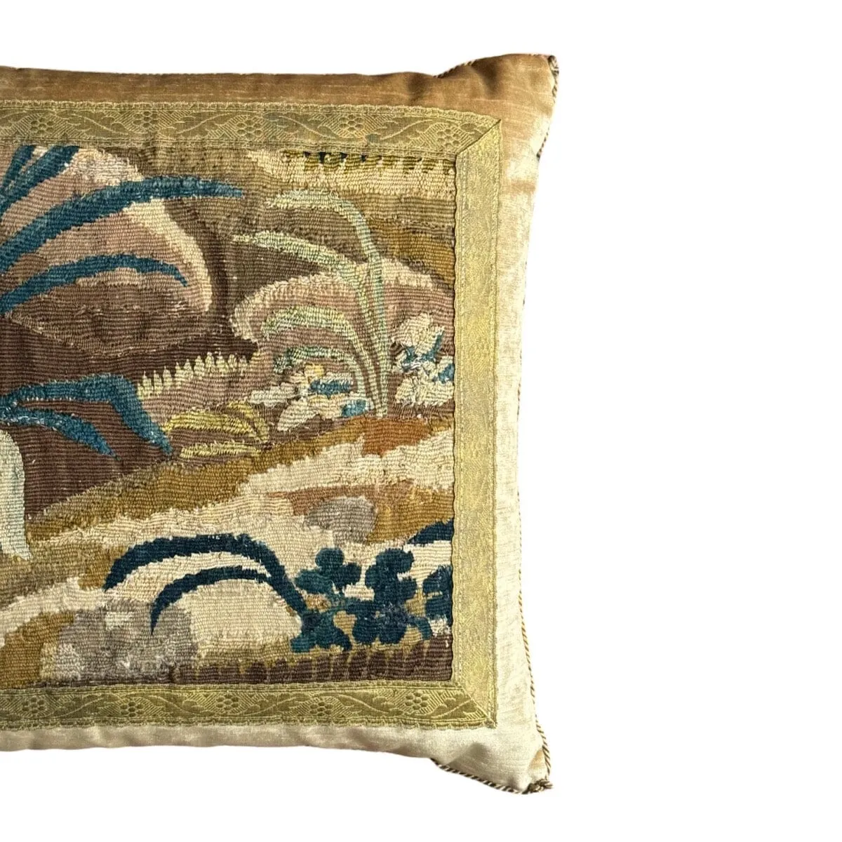 18th C. Tapestry Fragment (#T101523 | 18 1/2 x 20 1/2")