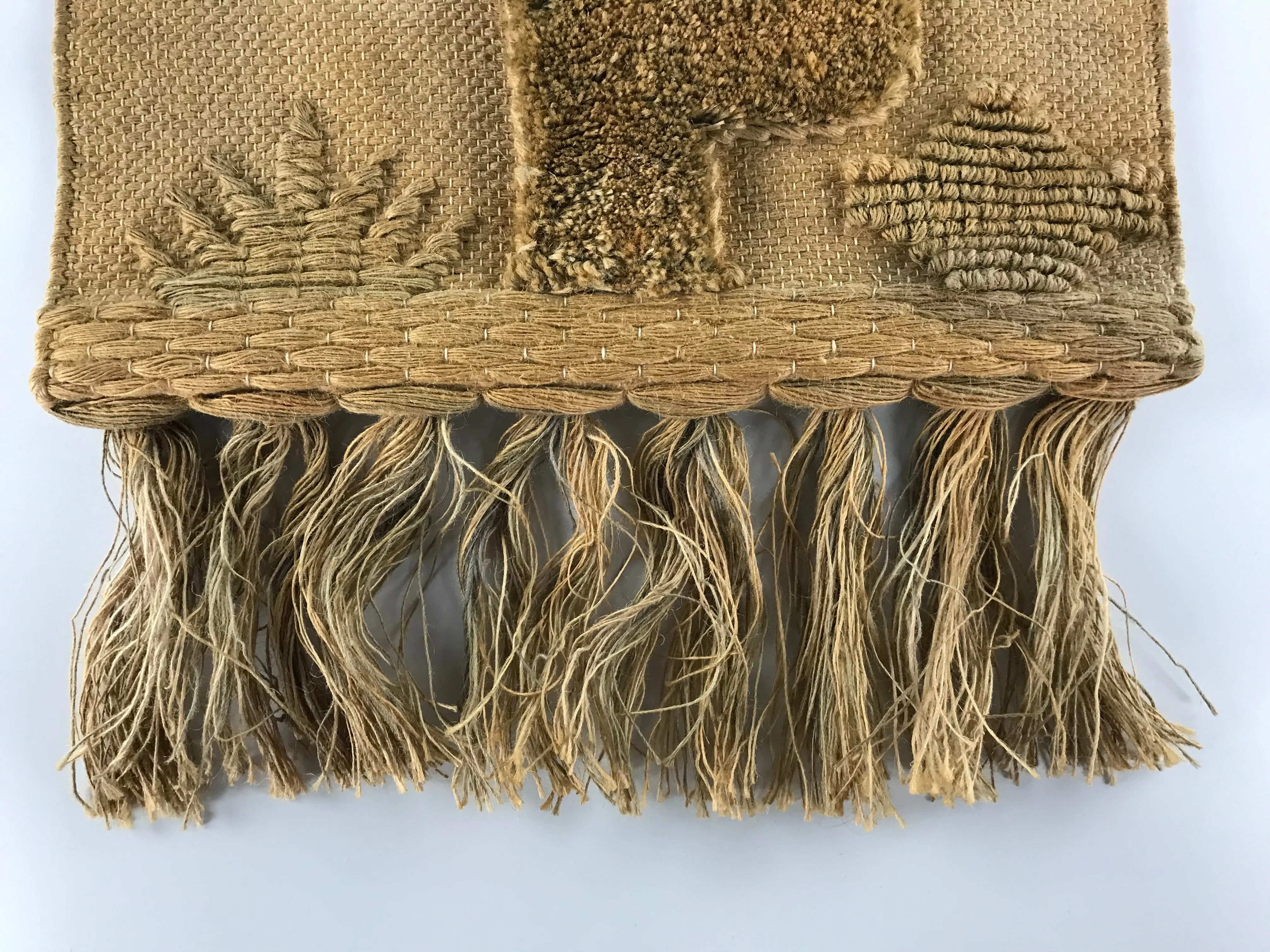 1980s ICA cactus saguaro plant fiber art