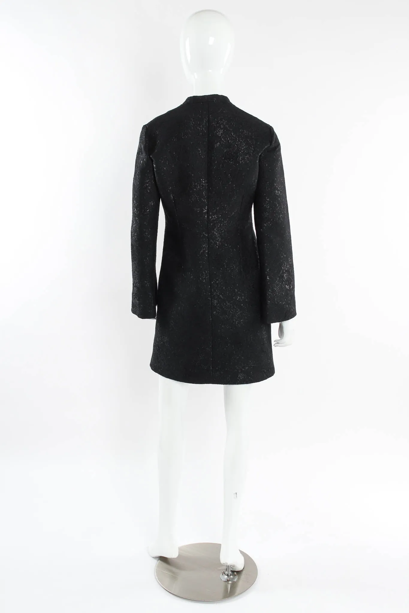 2010 A/W Wool Brocade Shift Dress