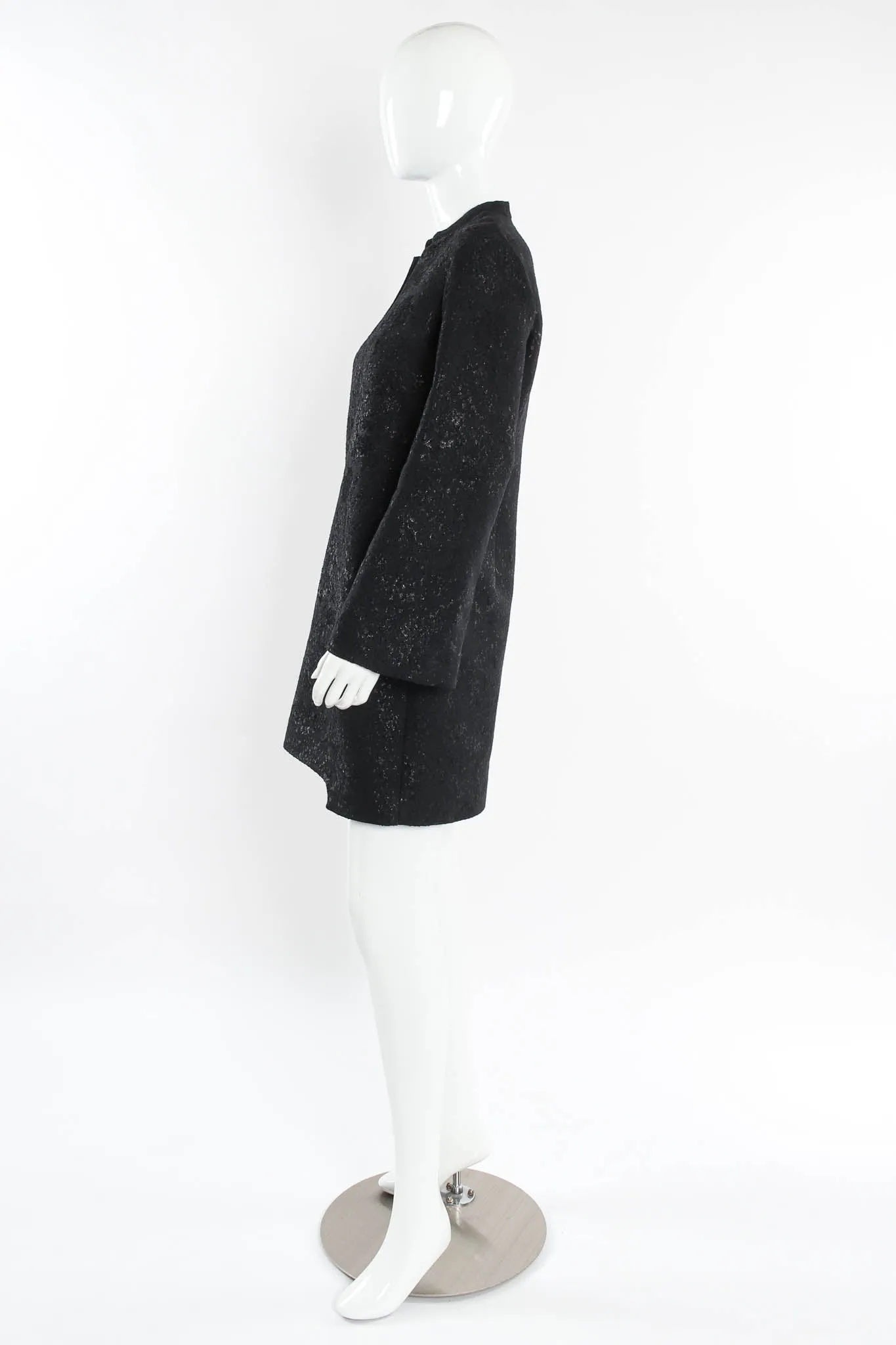 2010 A/W Wool Brocade Shift Dress