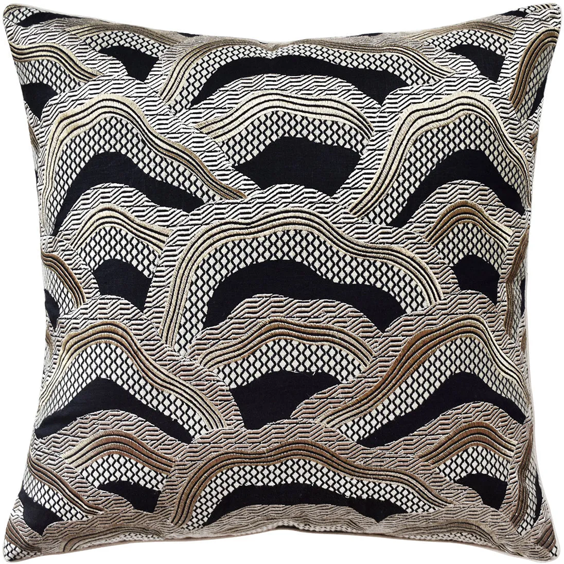 22X22 LEZ RIZIERE YELLOW/GOLD PILLOW