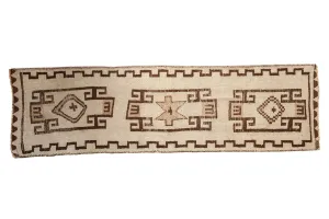 3x10.5 Vintage Kurd Rug Runner