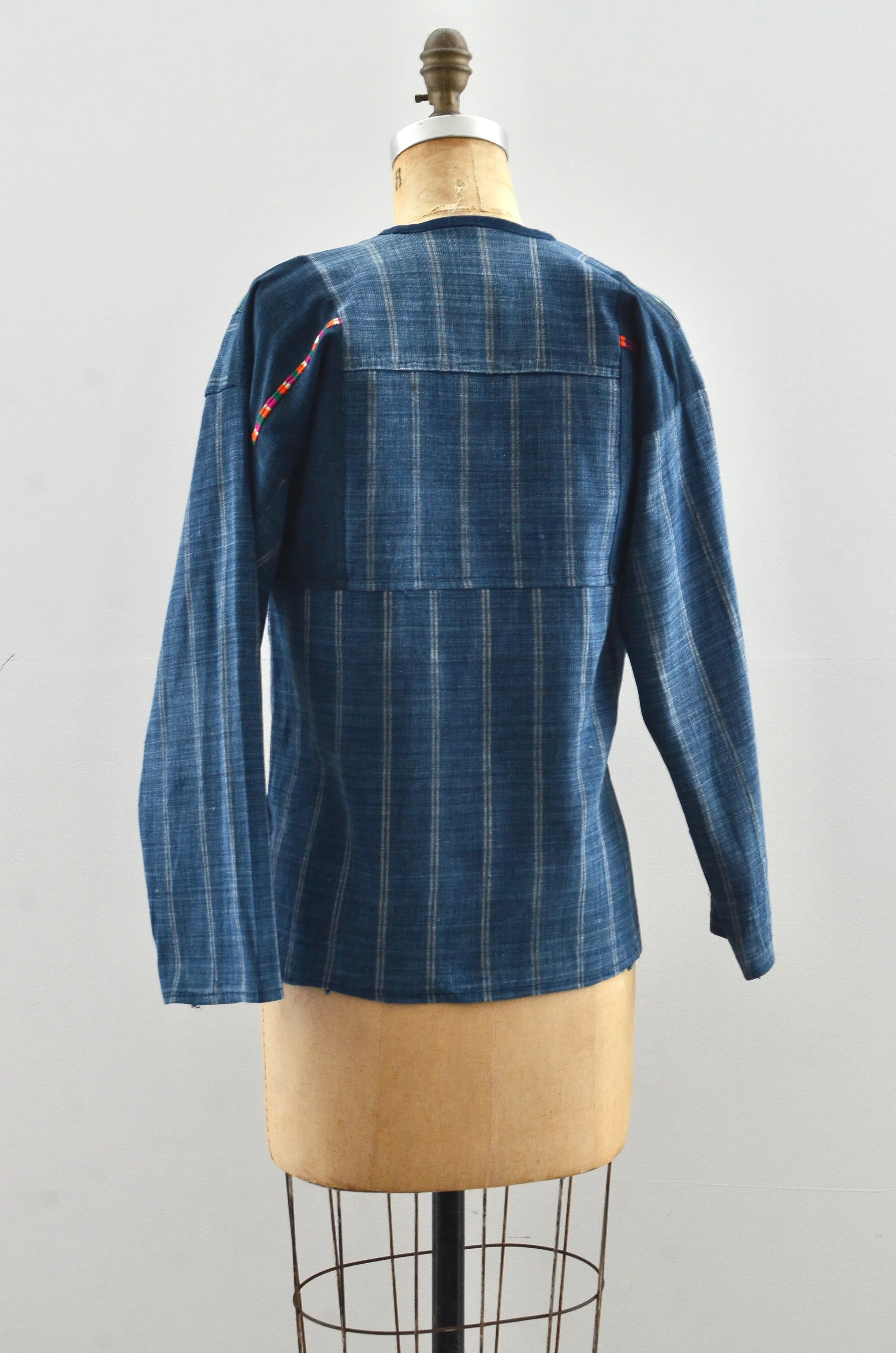 70's Boho Guatemalan Top / xs small