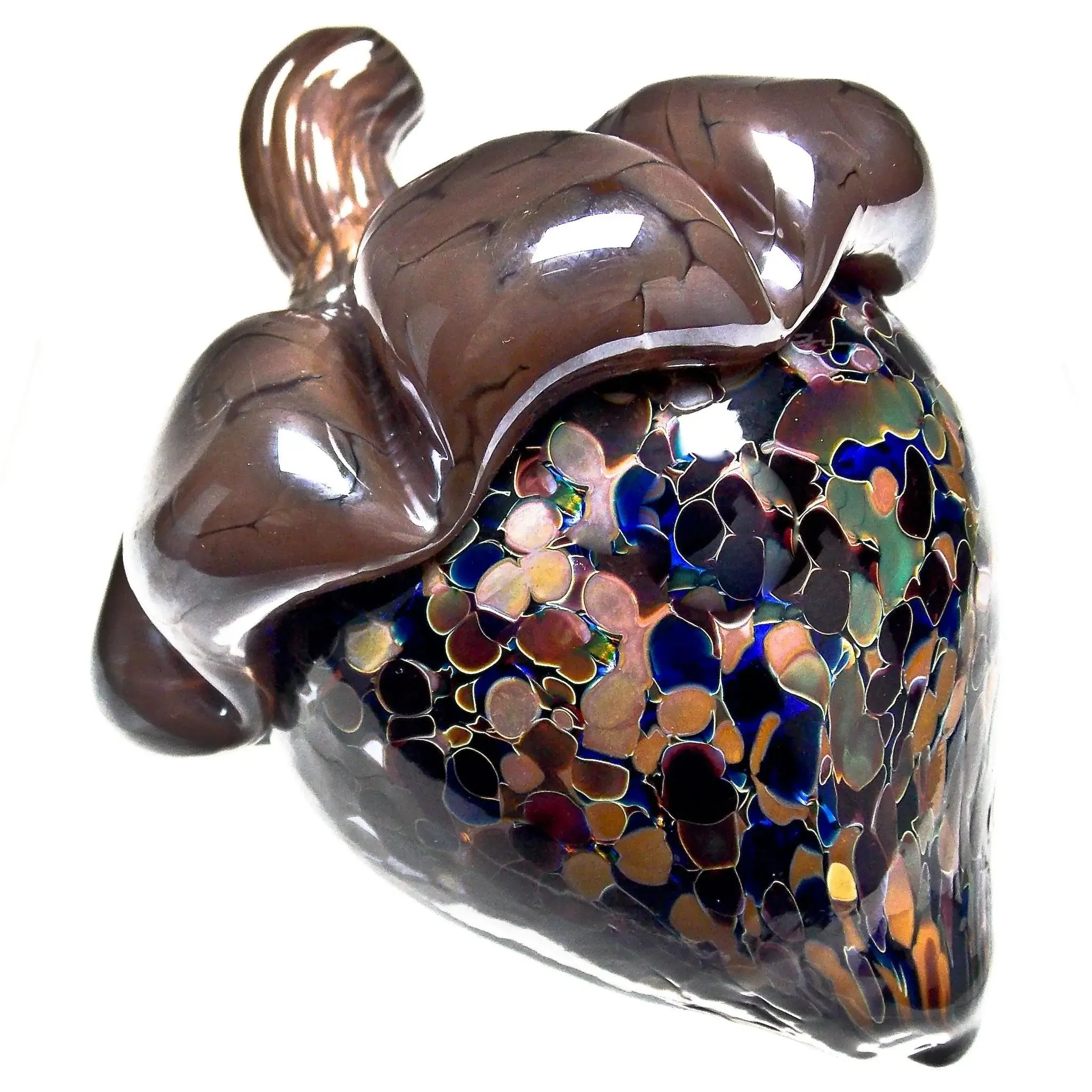 Acorn Sculpture 1 by Grateful Gathers Glass, Danny Polk Jr