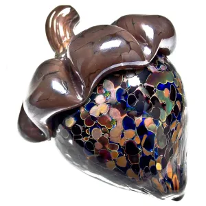 Acorn Sculpture 1 by Grateful Gathers Glass, Danny Polk Jr