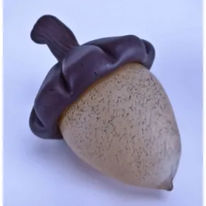 Acorn Sculpture 2 by Grateful Gathers Glass, Danny Polk Jr
