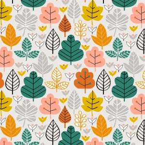 Acorn Wood, Lots of Leaves - 33" REMNANT