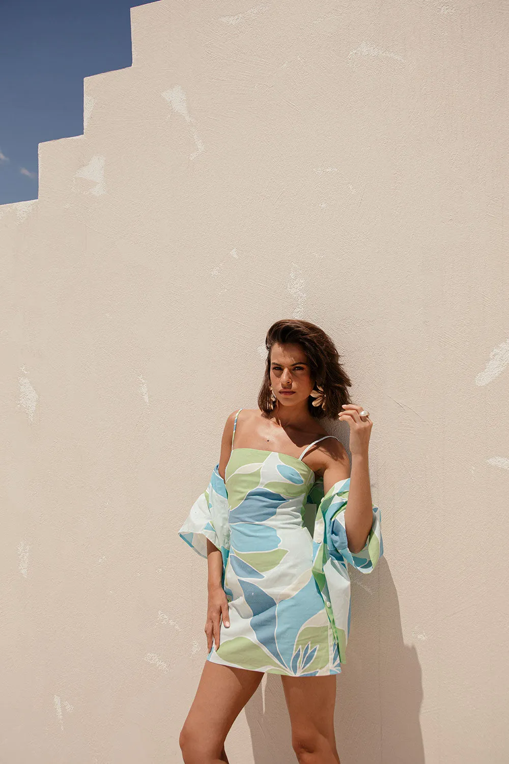 Amira Dress - Magnolia Blue
