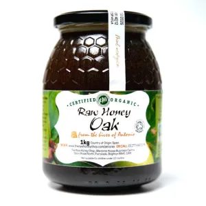 Antonio's Certified Organic Raw Oak Honey - Platinum Award Winner
