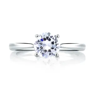 Art Inspired Solitaire Ring