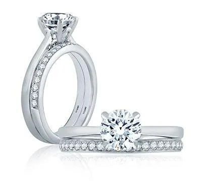 Art Inspired Solitaire Ring