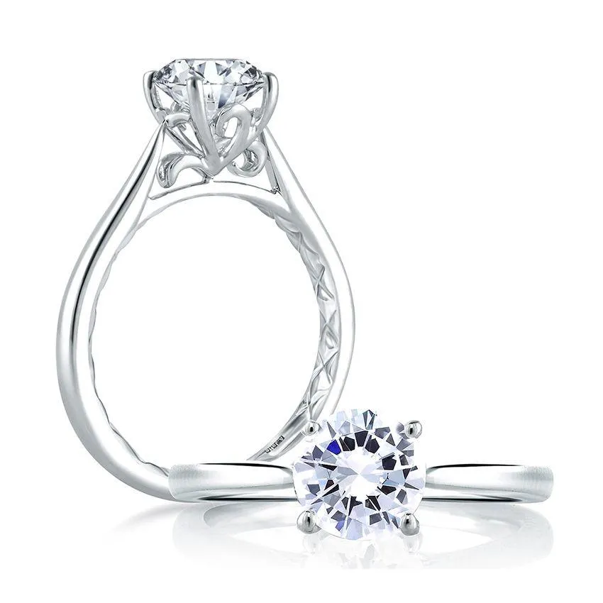 Art Inspired Solitaire Ring