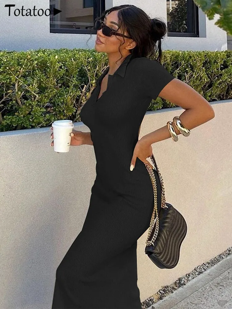 Backless Lace Up Bandage Rib Knitted Maxi Dress