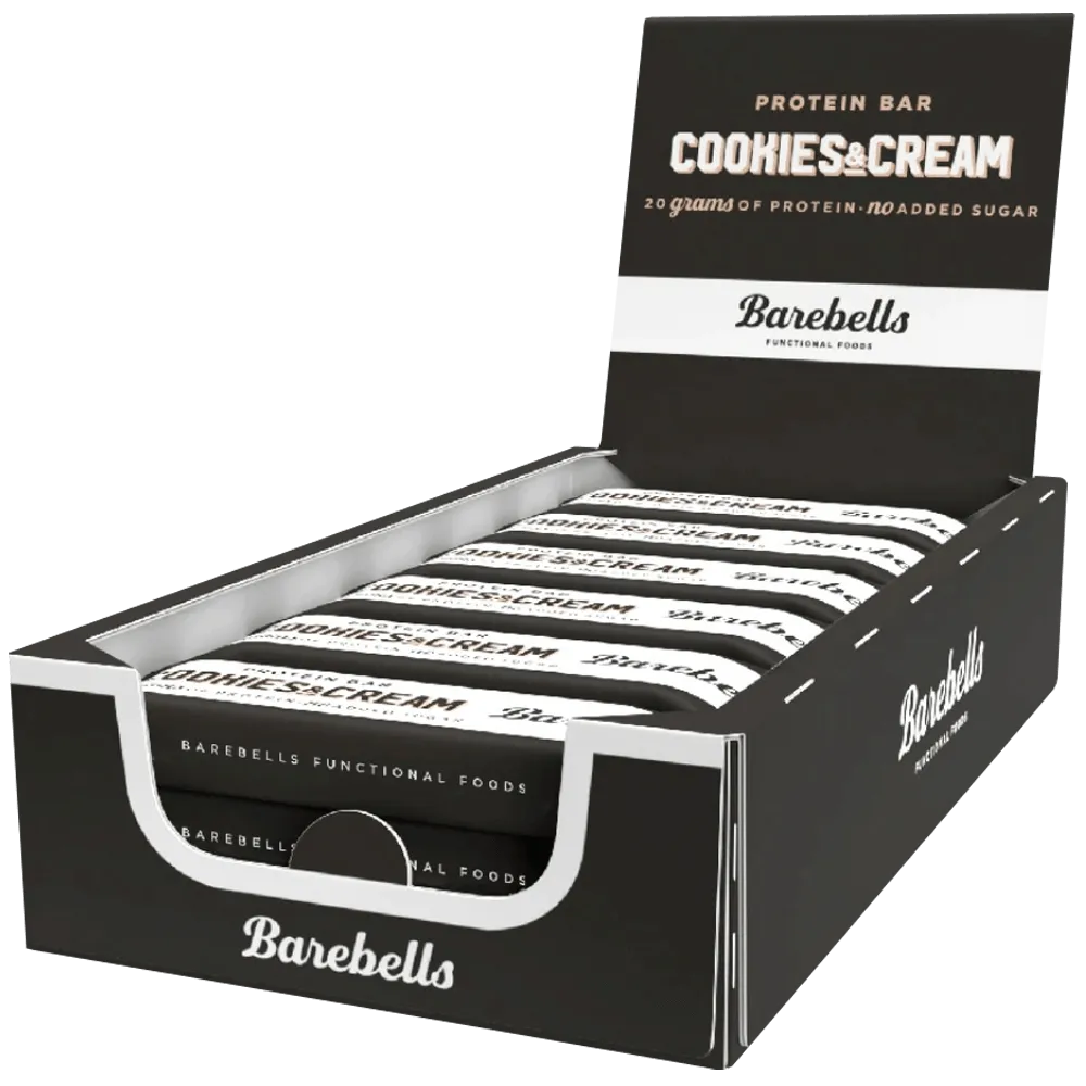 Barebells Protein Bar Cookies & Cream - 10x55g.