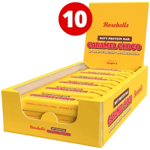 Barebells Soft Bar Caramel Choco - 10x55g.
