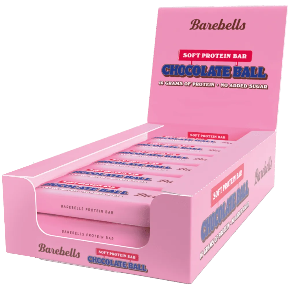 Barebells Soft Bar Chocolate Ball - 10x55g.