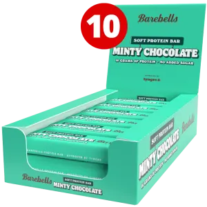 Barebells Soft Bar Minty Chocolate - 10x55g.