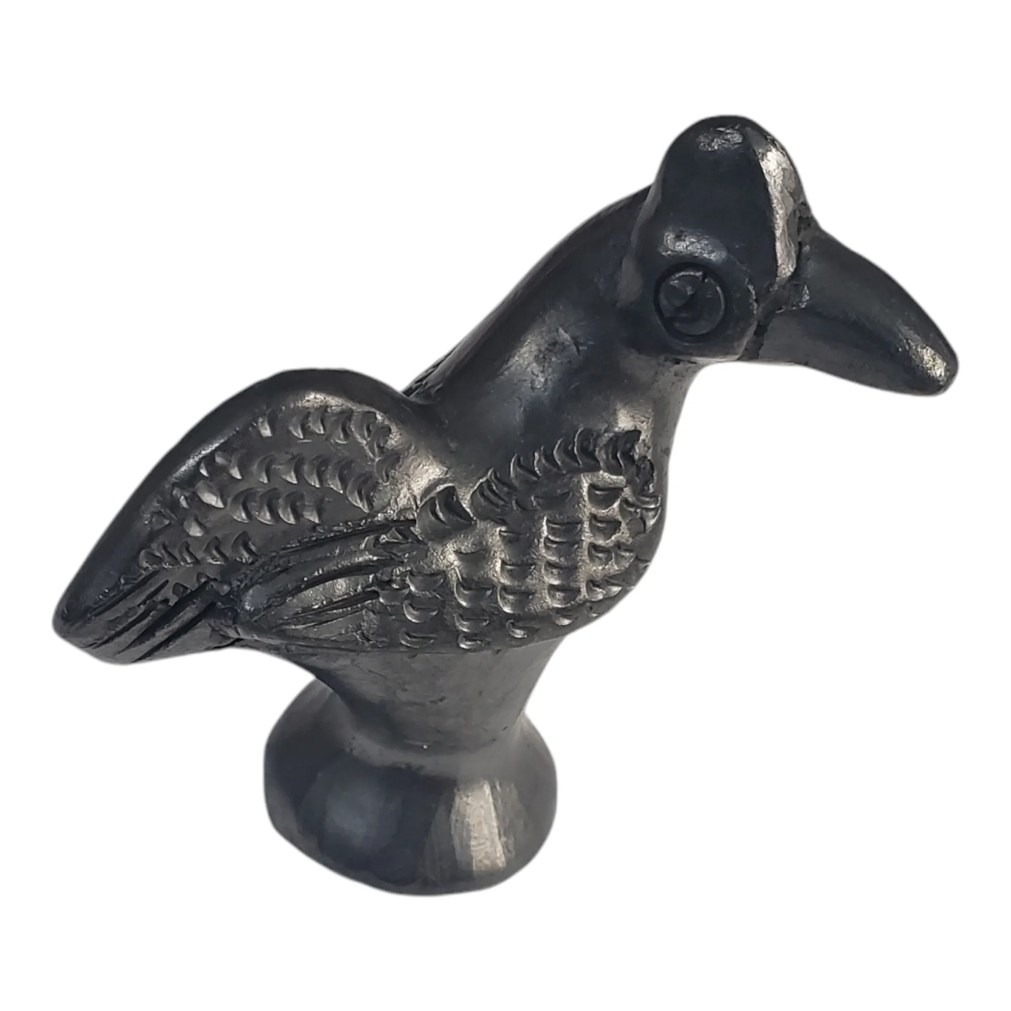Barro Negro Bird Figurine from Oaxaca Mexico