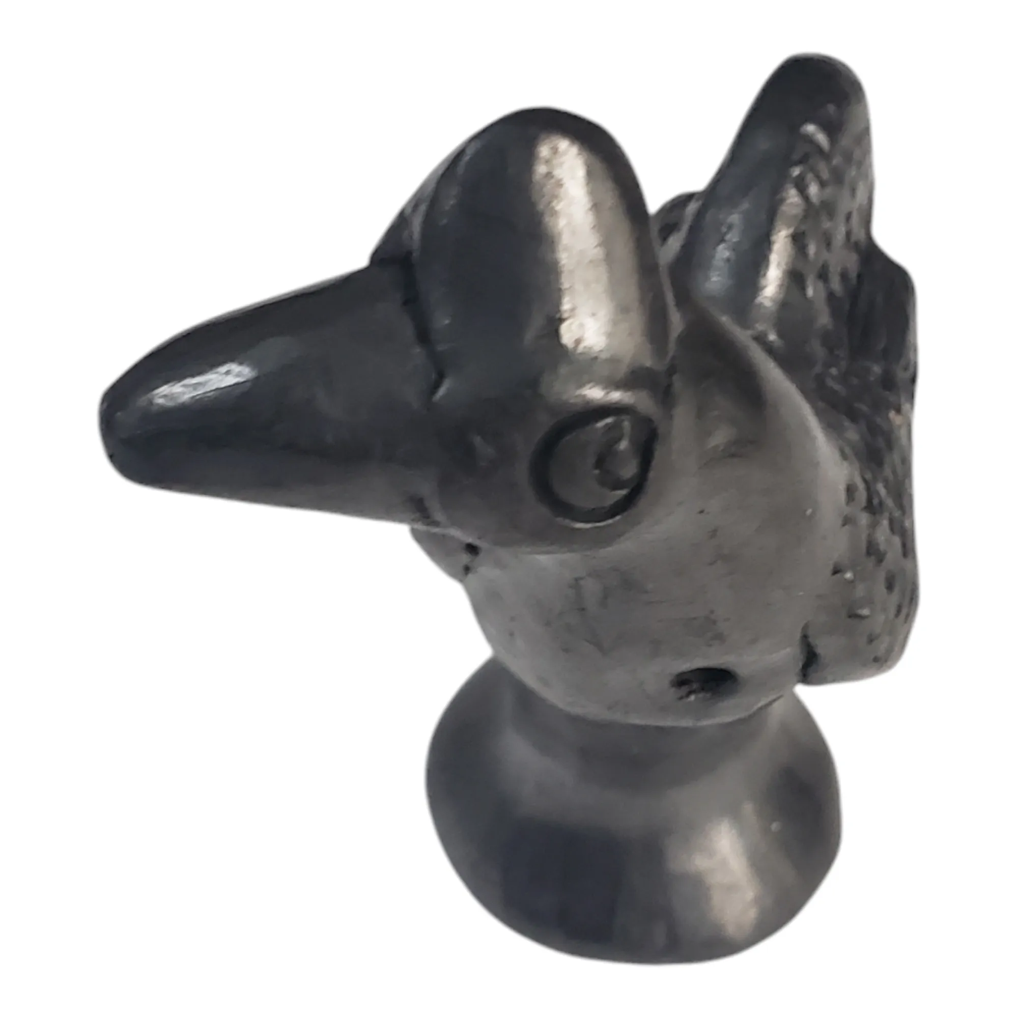 Barro Negro Bird Figurine from Oaxaca Mexico