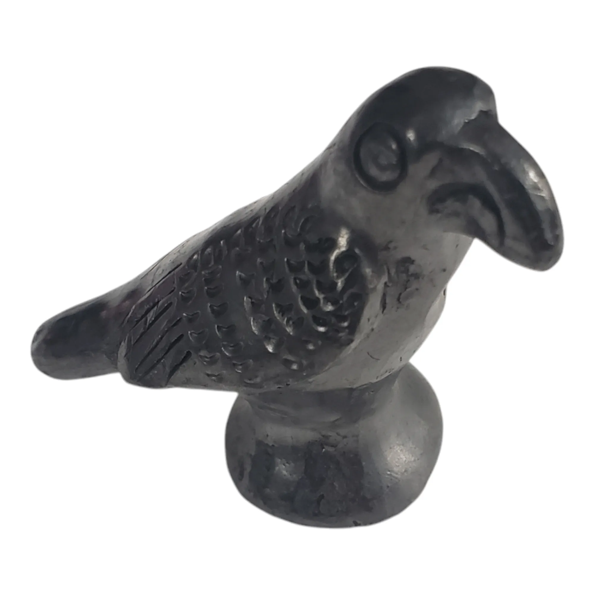 Barro Negro Bird Figurine from Oaxaca Mexico