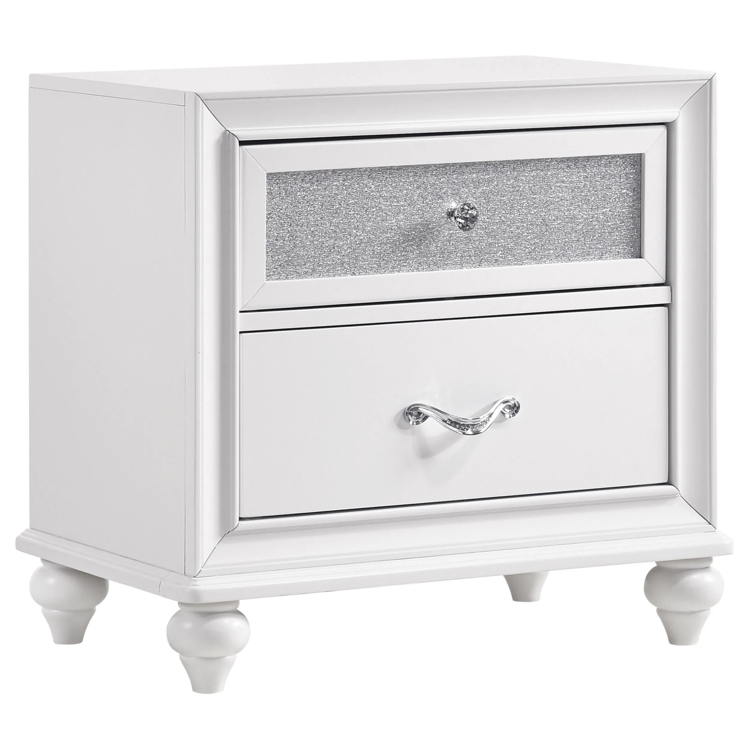 Barzini 4-piece Queen Bedroom Set White