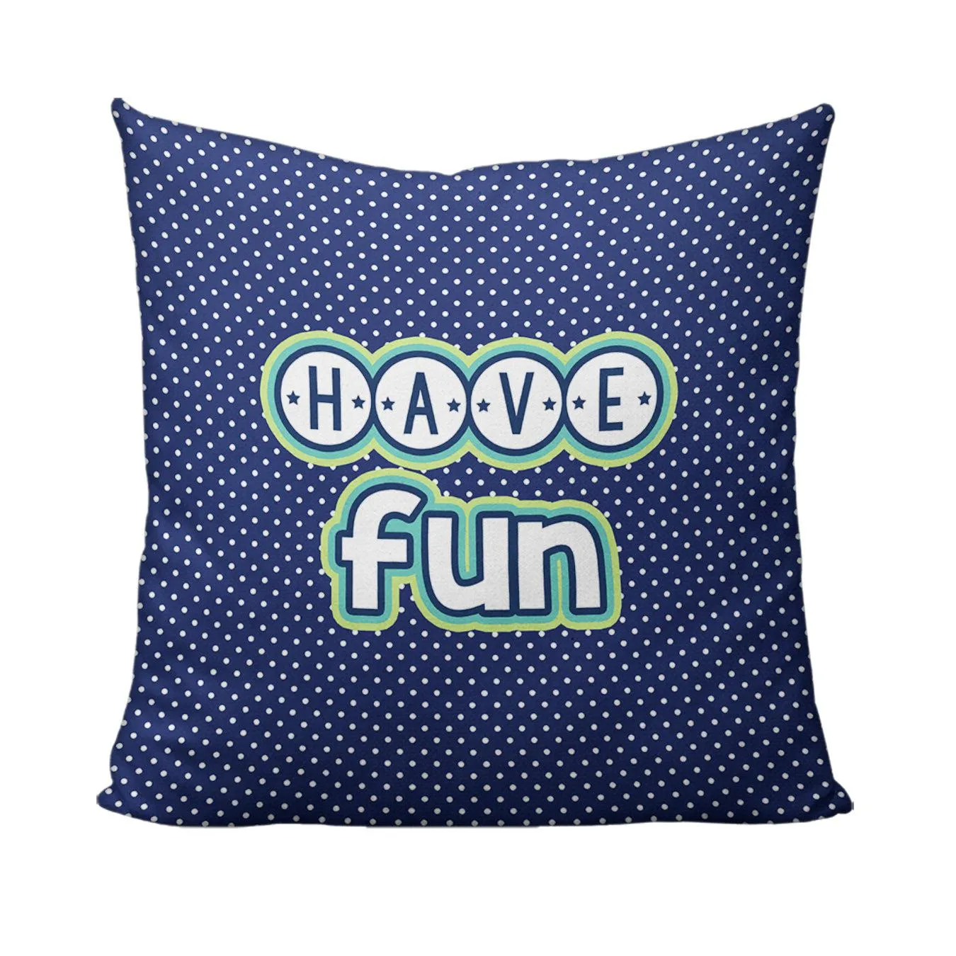 Be Kind Polka Dot Playroom Pillow