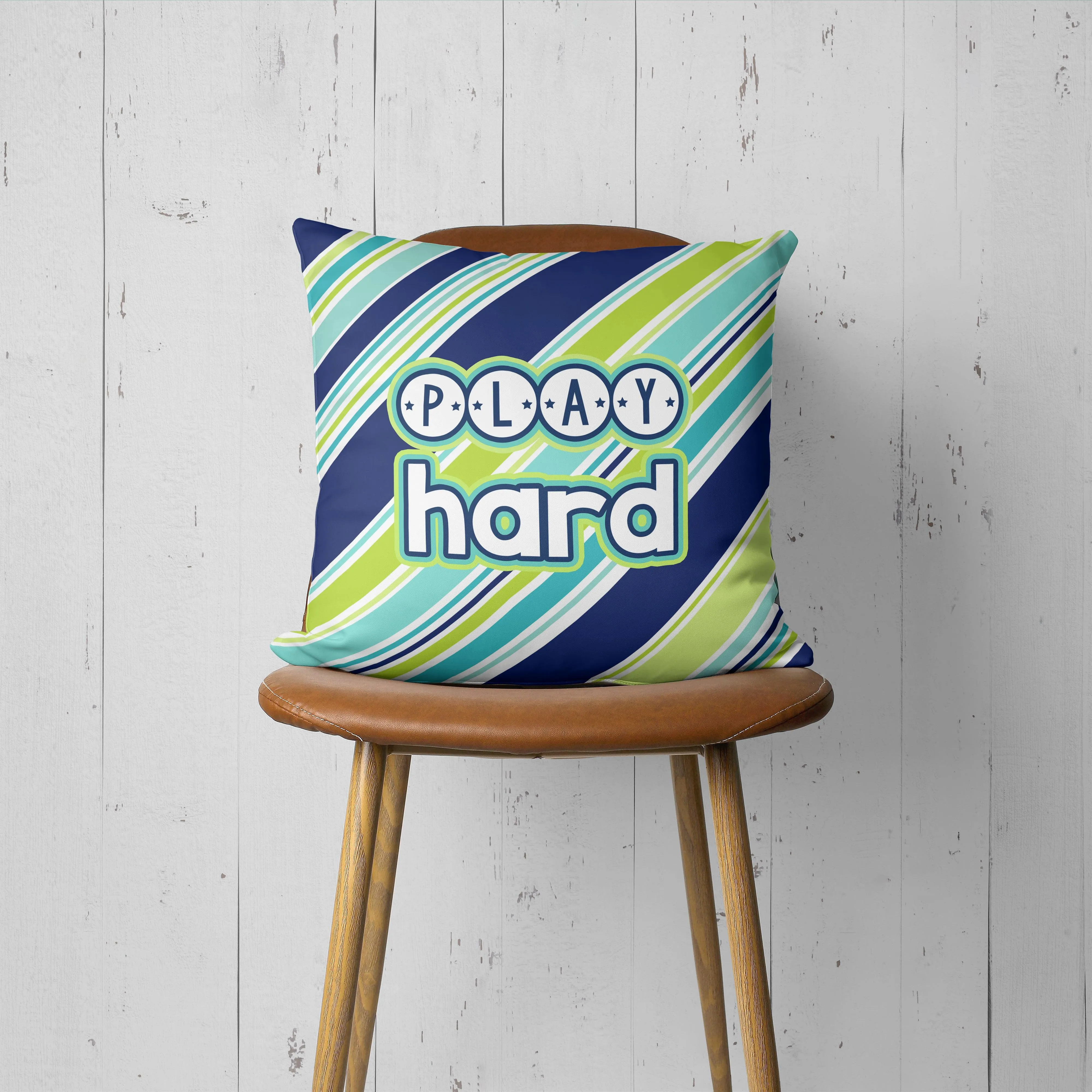 Be Kind Polka Dot Playroom Pillow