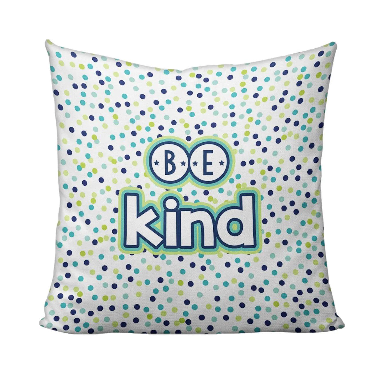 Be Kind Polka Dot Playroom Pillow