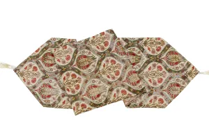 Beige Turkish Cotton Table Runner