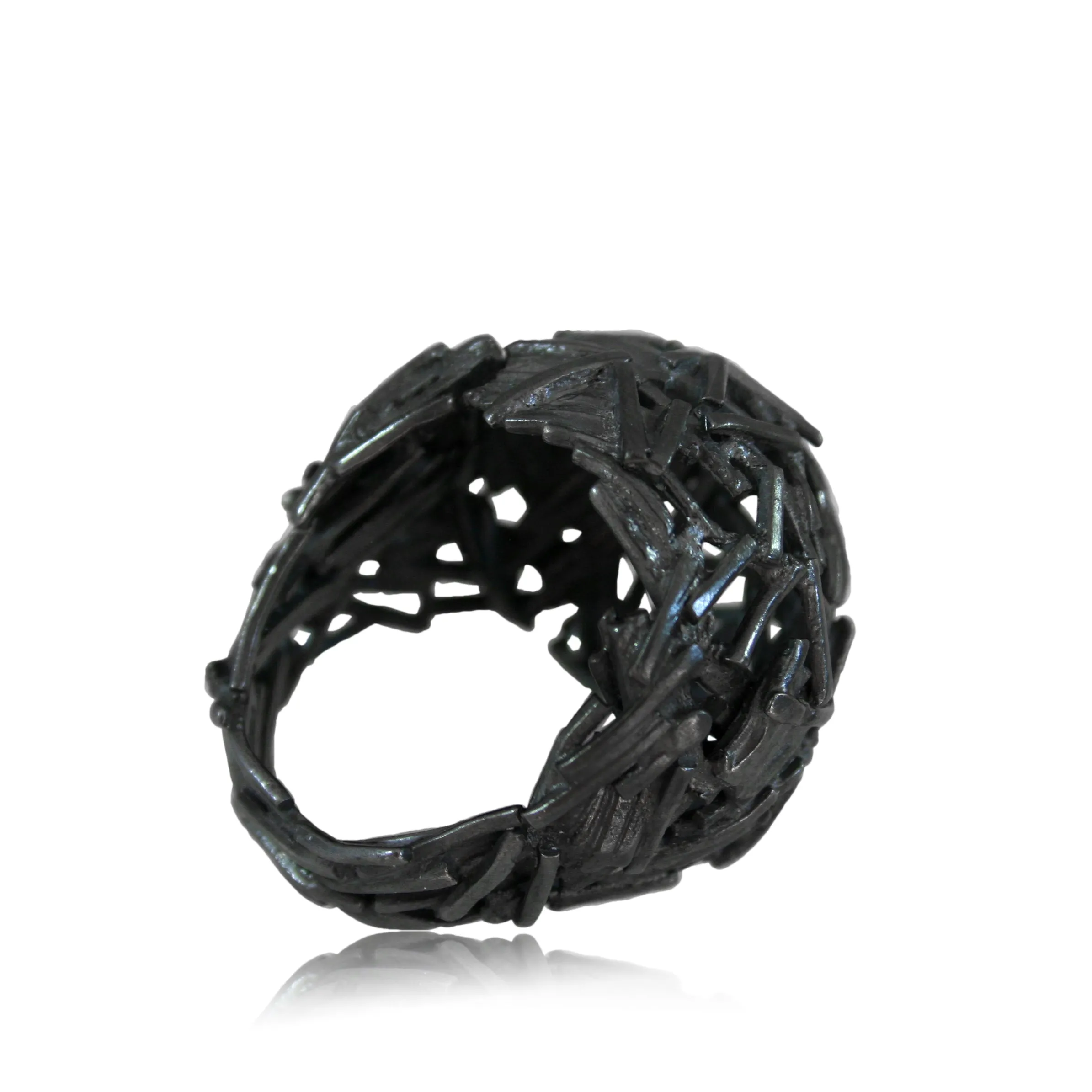 Big Nest Ring Black