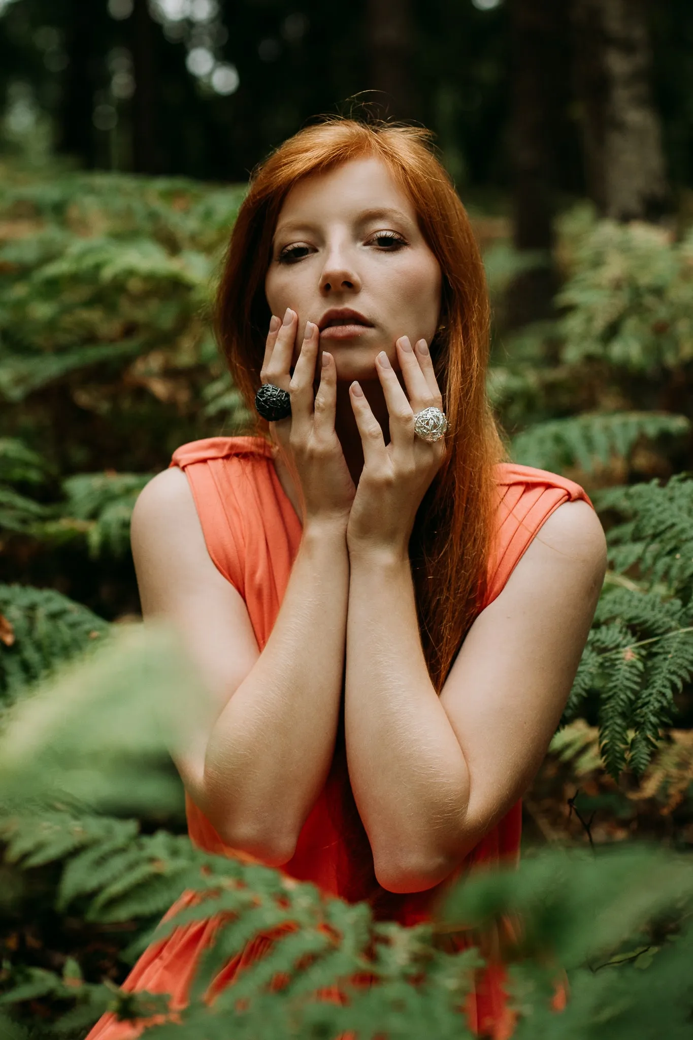 Big Nest Ring Black