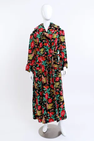 Birds Of Paradise Tapestry Robe