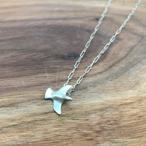 Blackwing Metals - Necklace - Simple Soaring Bird #AN12-S