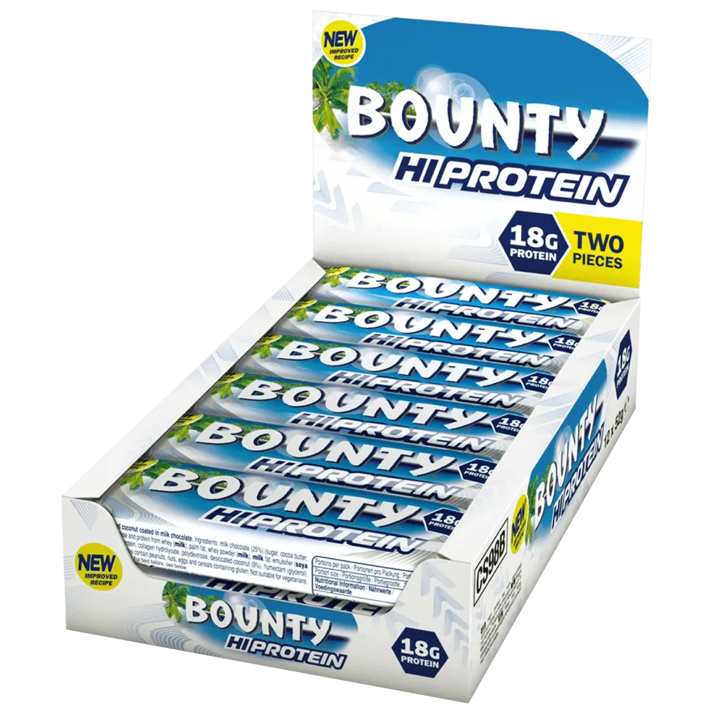 Bounty Hi-Protein Bar - 10x52g.
