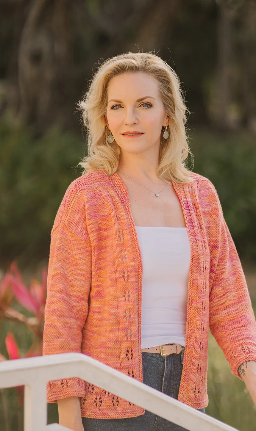 Calusa Cardigan Knitting Pattern Download