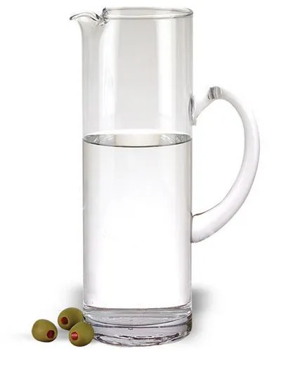 Celebrate Mouth Blown Glass Ice Tea Pitcher