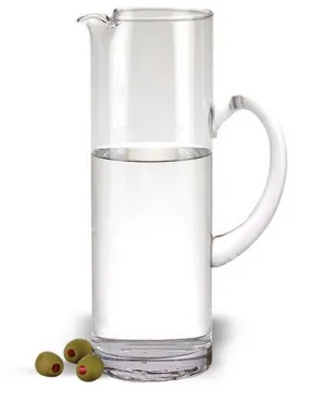 Celebrate Mouth Blown Glass Ice Tea Pitcher