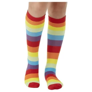 Clowns Striped Socks