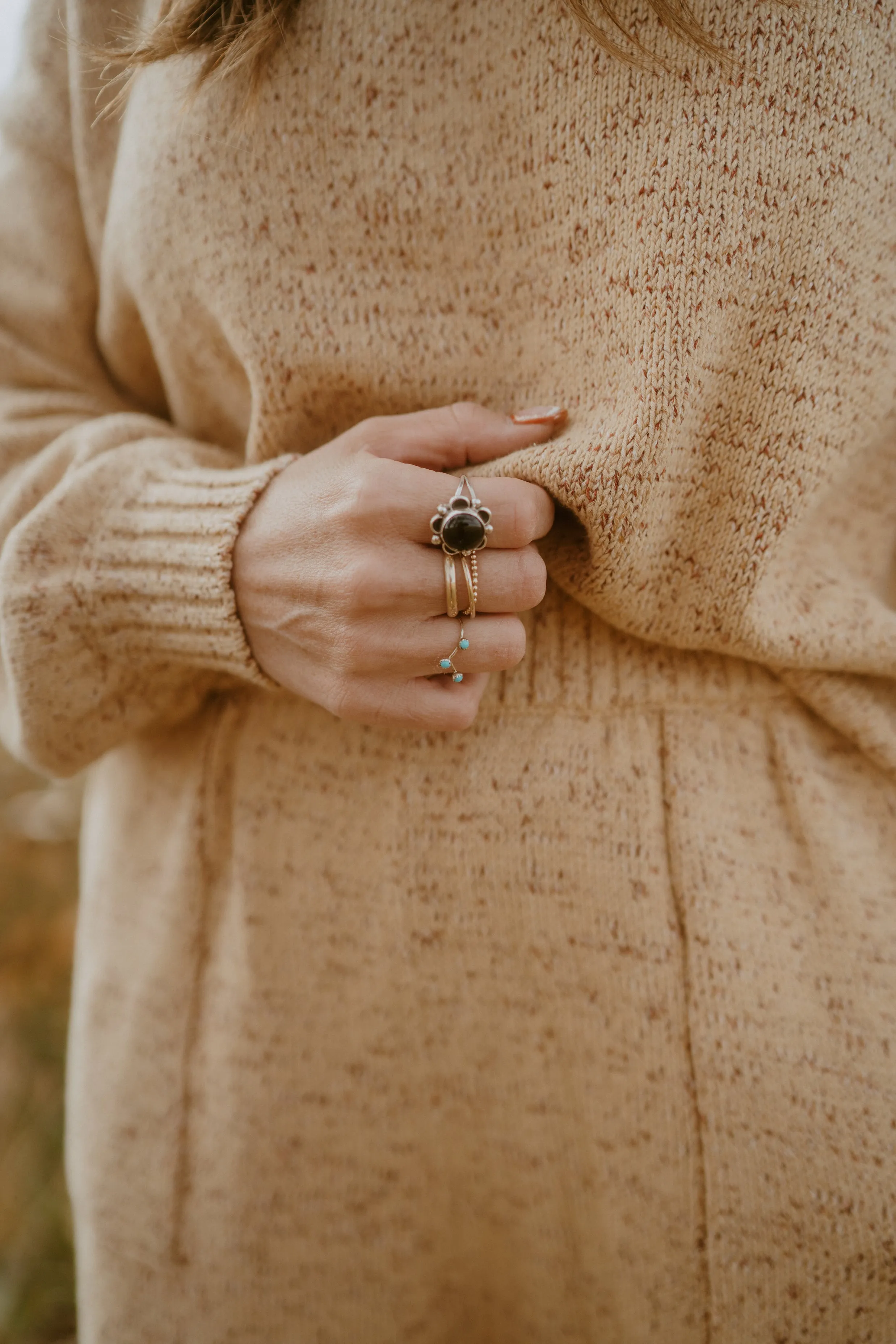 Cloy Ring | Howlite